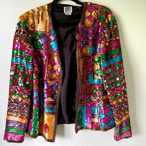 Vintage sequin jacket
